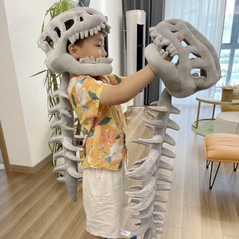 🔥Last Day Sale 40% OFF🔥SillyDino-Dinosaur Skeleton Toy - Soft & Silly, Fun Costume Prop️🎉
