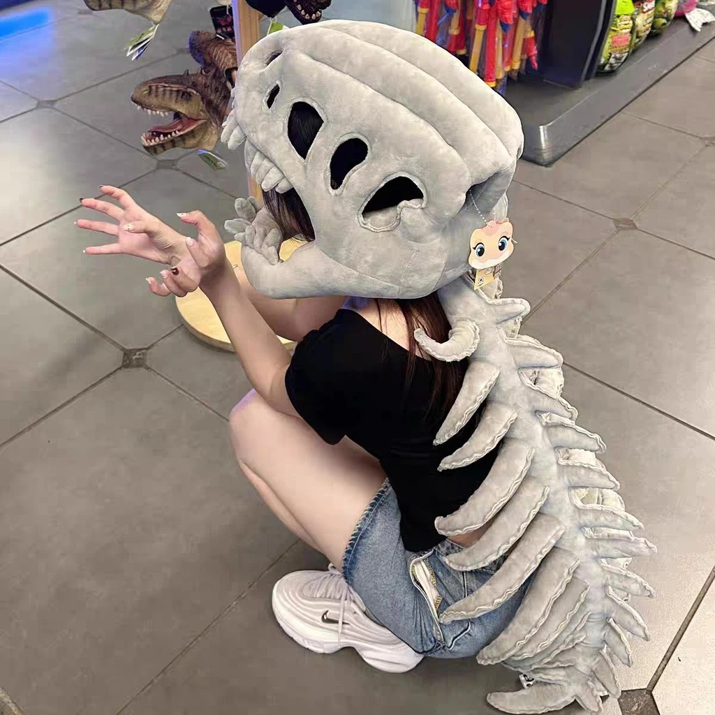 🔥Last Day Sale 40% OFF🔥SillyDino-Dinosaur Skeleton Toy - Soft & Silly, Fun Costume Prop️🎉