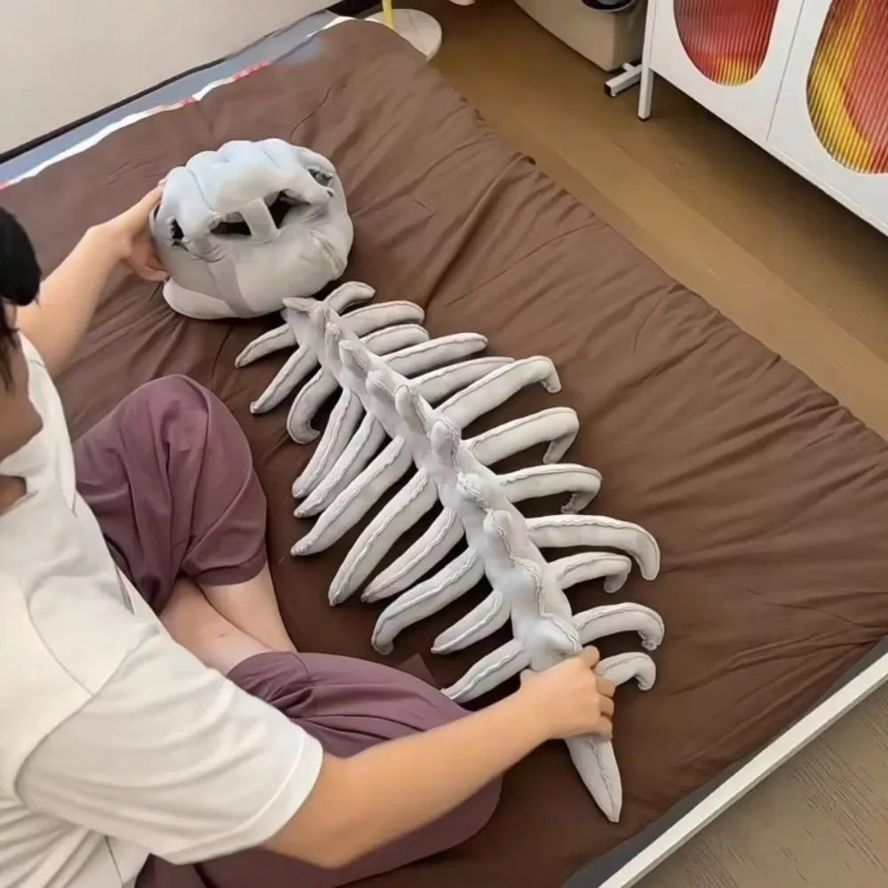 🔥Last Day Sale 40% OFF🔥SillyDino-Dinosaur Skeleton Toy - Soft & Silly, Fun Costume Prop️🎉