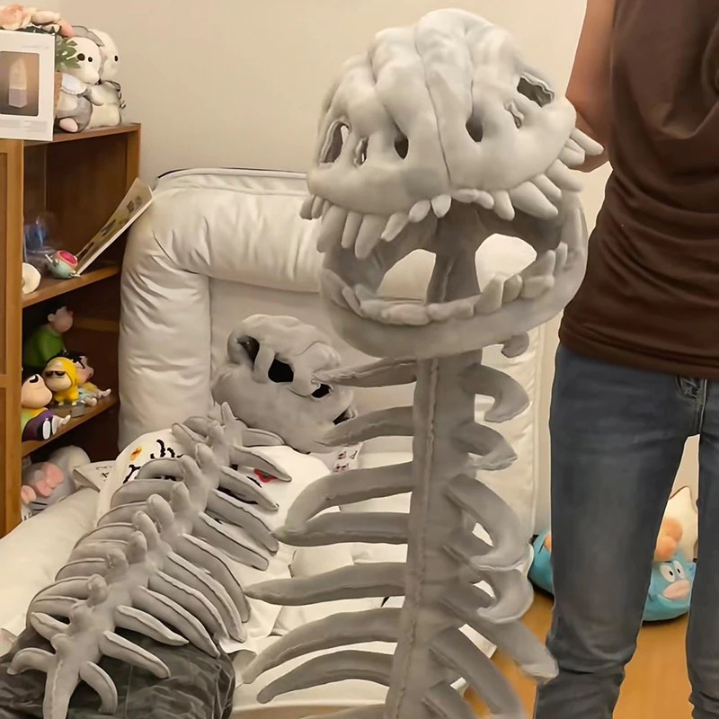 🔥Last Day Sale 40% OFF🔥SillyDino-Dinosaur Skeleton Toy - Soft & Silly, Fun Costume Prop️🎉