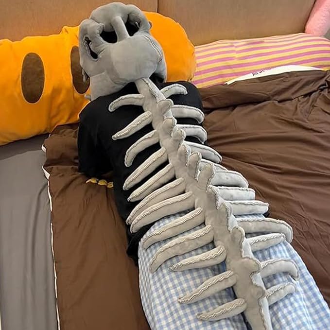 🔥Last Day Sale 40% OFF🔥SillyDino-Dinosaur Skeleton Toy - Soft & Silly, Fun Costume Prop️🎉